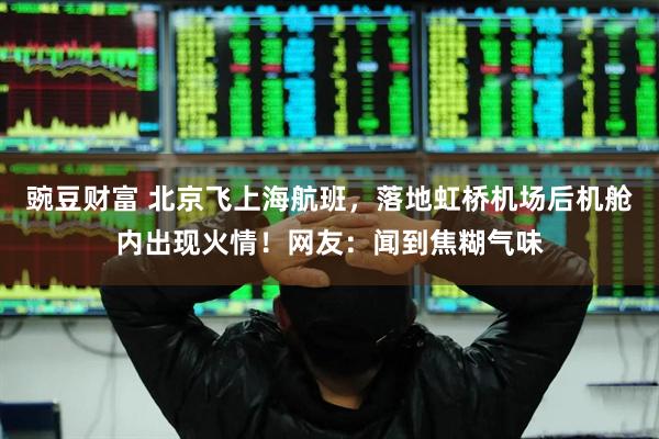 豌豆财富 北京飞上海航班，落地虹桥机场后机舱内出现火情！网友：闻到焦糊气味